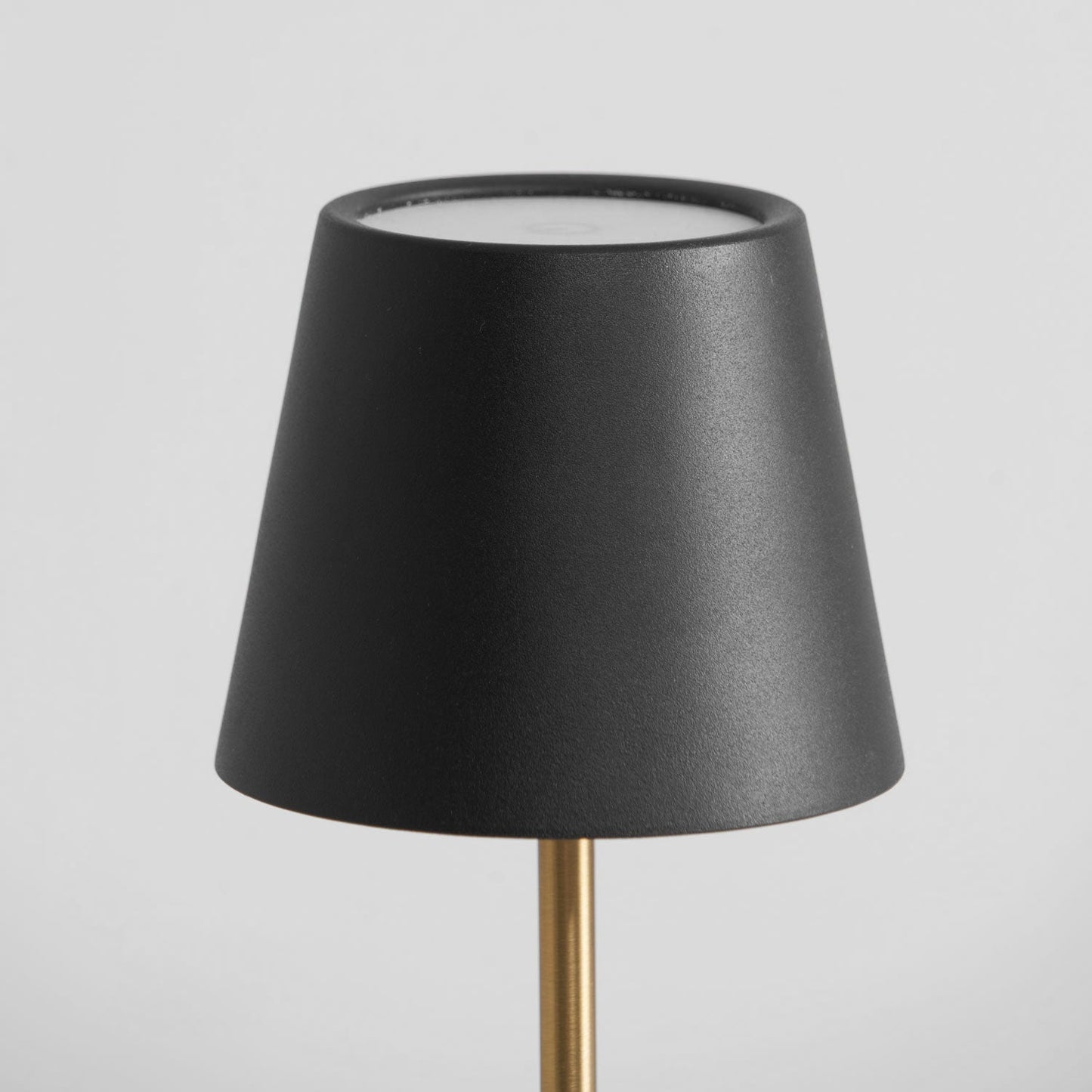 Draagbare Mini Tafellamp op Batterij met Marmeren Voet Ø10cm