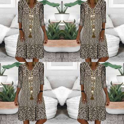Romantische Jurk Prairie Stijl Mini