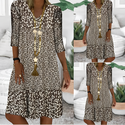 Romantische Minijurk Prairie Stijl Vrouwenkleding