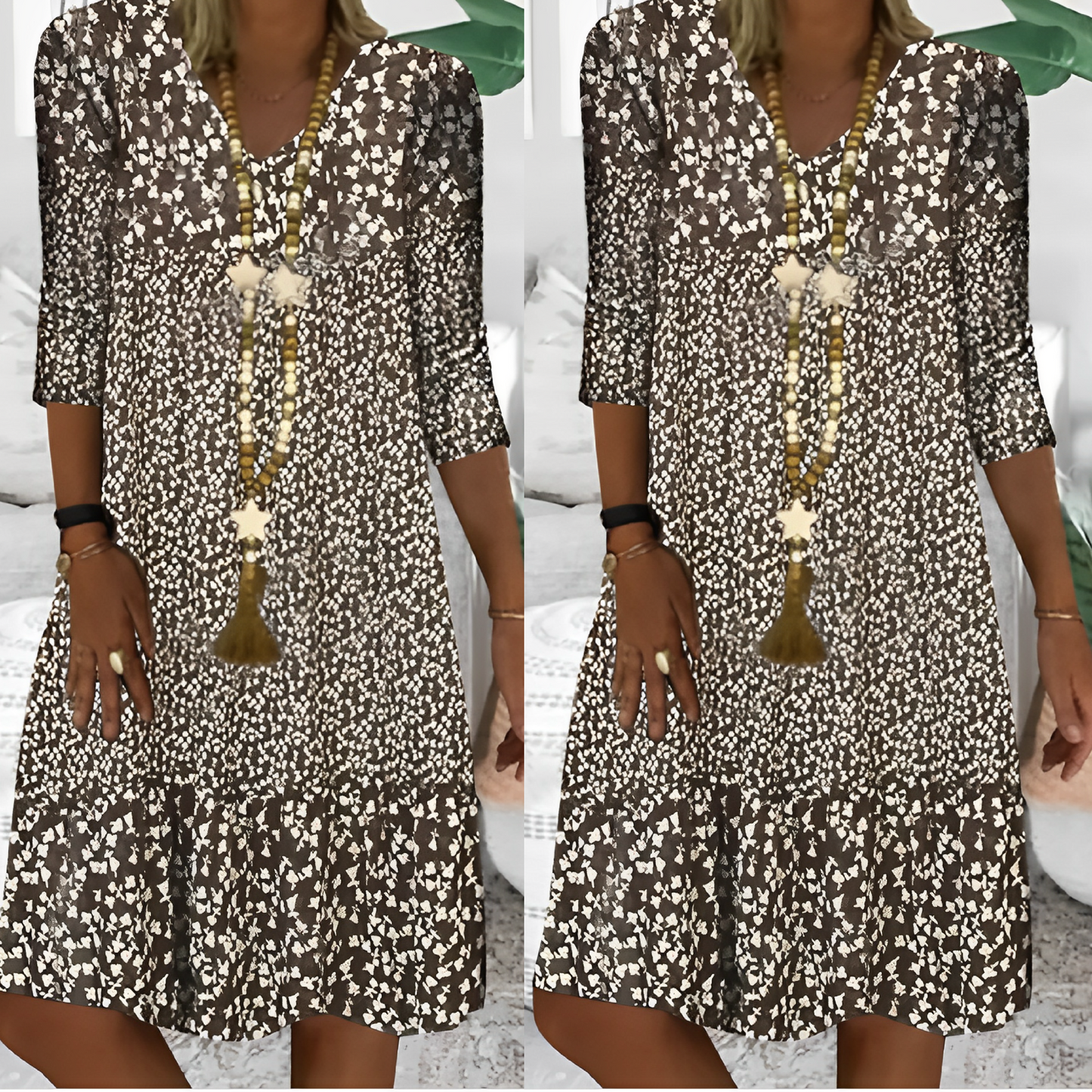 Romantische Minijurk Prairie Stijl Vrouwenkleding