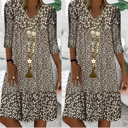Romantische Minijurk Prairie Stijl Vrouwenkleding