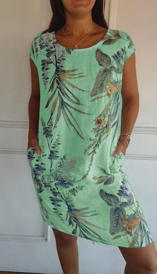 Livia | Ademend Relaxed Fit Dames Zomerjurk 5