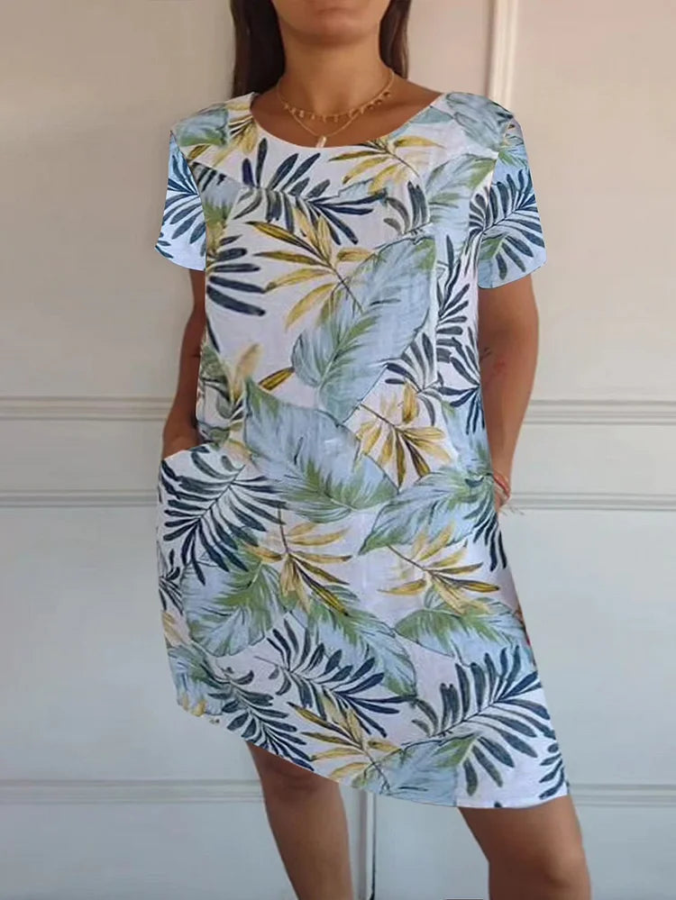 Livia | Ademend Relaxed Fit Dames Zomerjurk 9