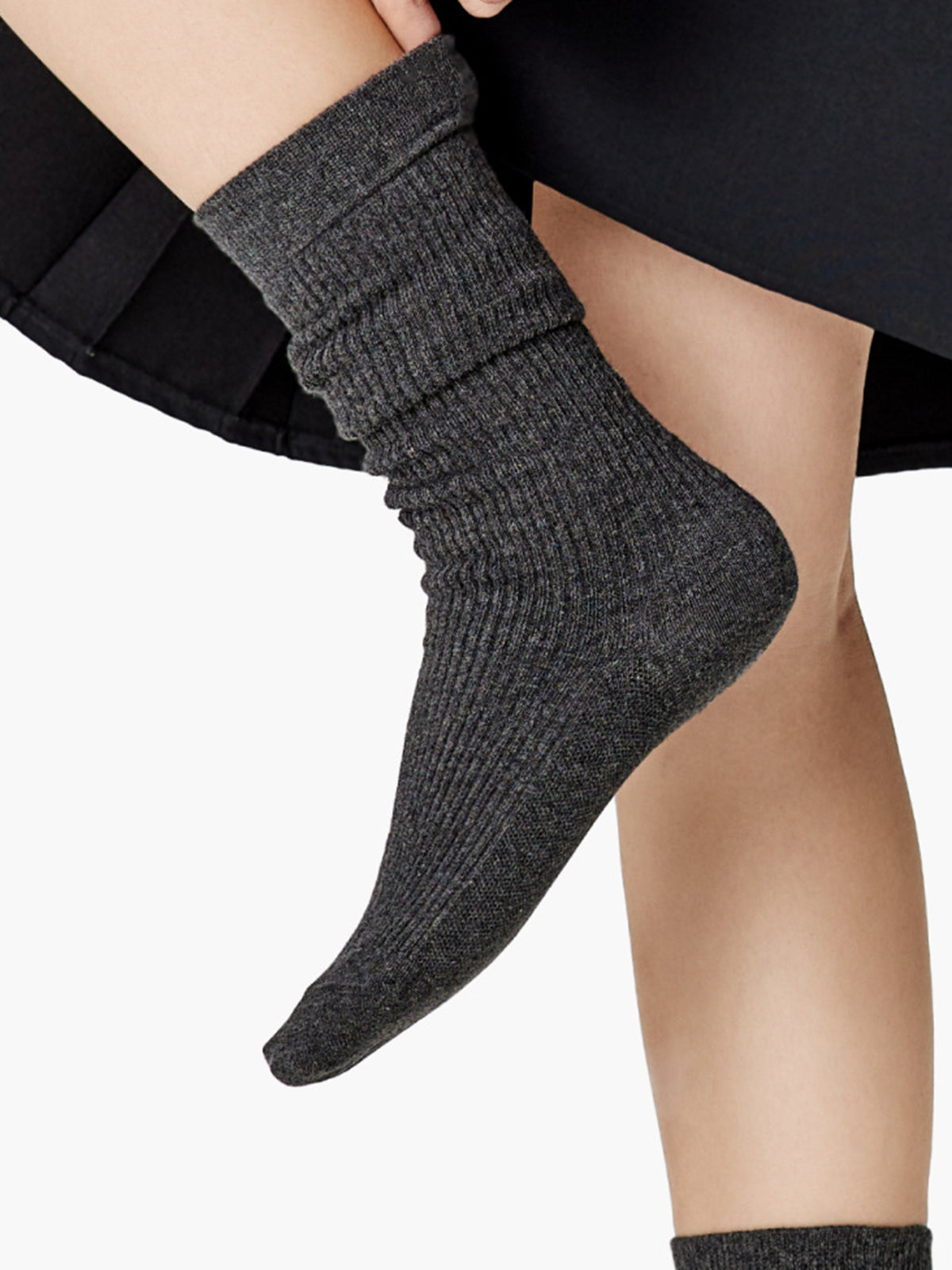 Dames Sokken Rib Structuur Warm en Comfortabel - StudioMarella
