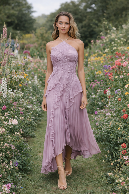 Livia | Elegante Asymmetrische Lange Jurk Dames voor Speciale Gelegenheden 6