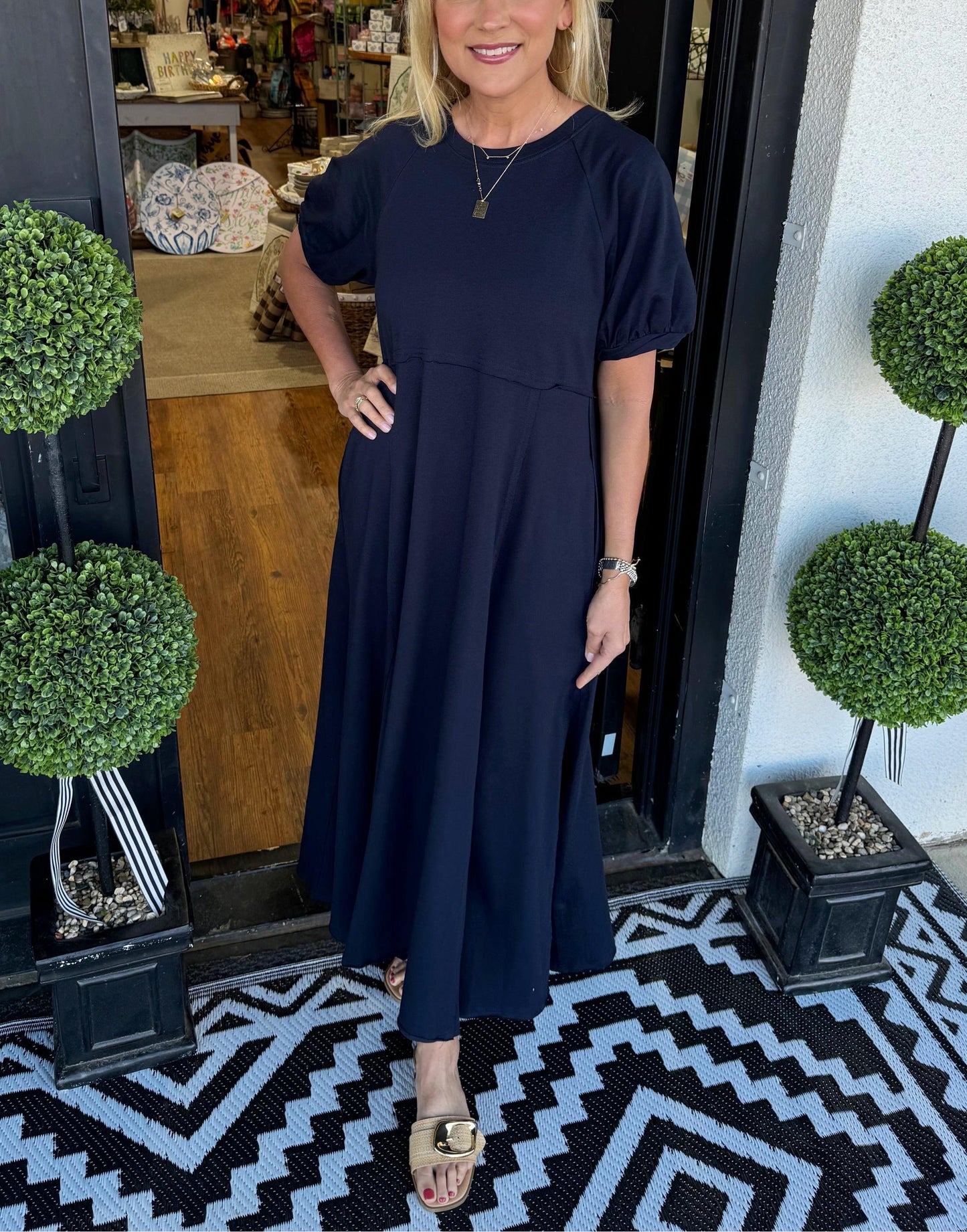 Maxi Jurk Stijlvol Elegante Vrouwelijke Zomerjurk - StudioMarella