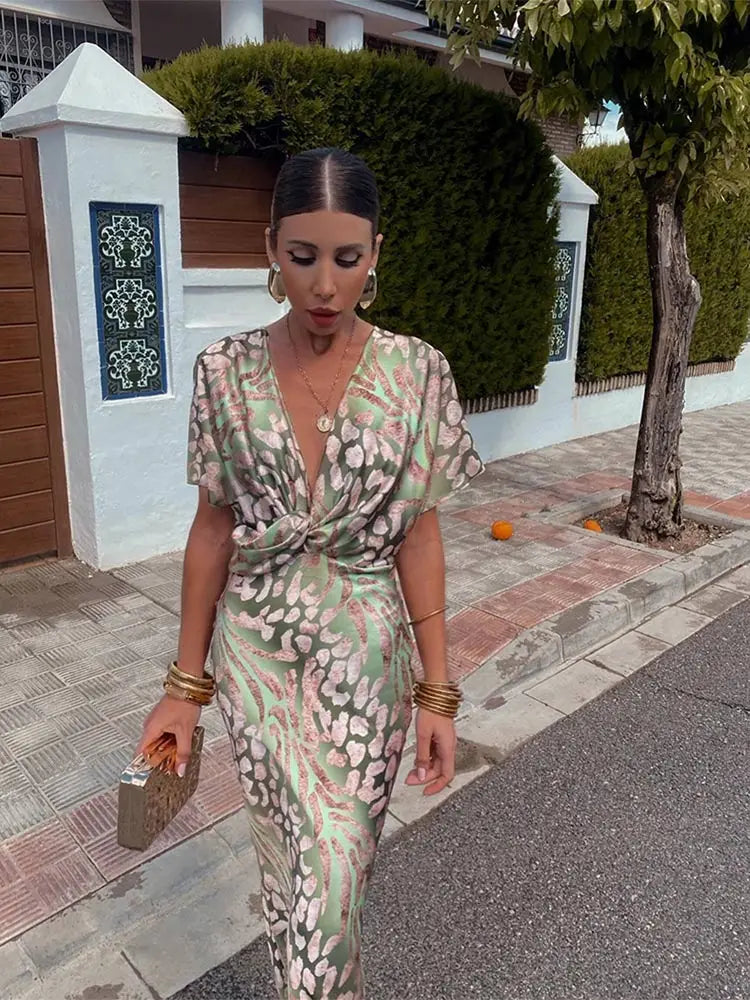 Livia | Elegante Midi Jurk Dames voor Bruiloft en Speciale Gelegenheden 0