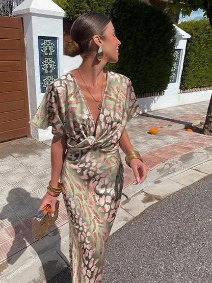 Livia | Elegante Midi Jurk Dames voor Bruiloft en Speciale Gelegenheden 2