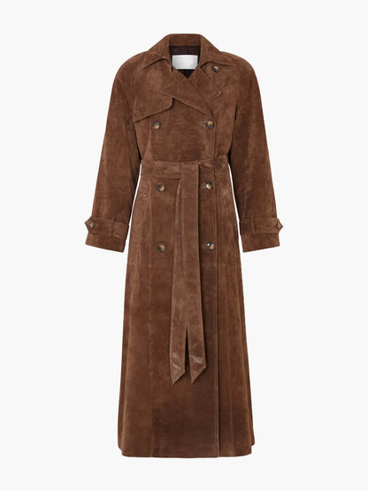 Livia | Silenzio e comfort: lussuoso trench coat 5