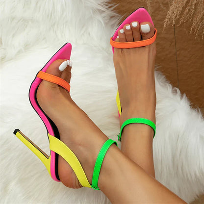 Stiletto Sandalen Hoge Hak Glamour Design