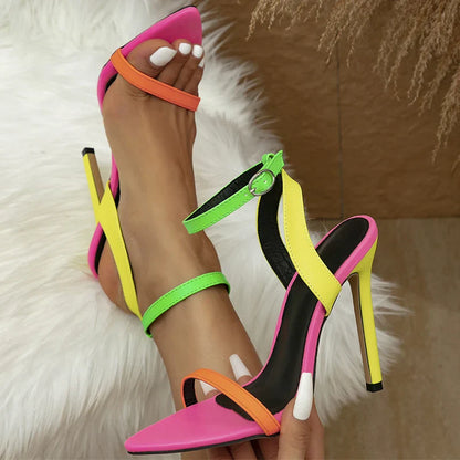 Stiletto Sandalen Hoge Hak Glamour Design