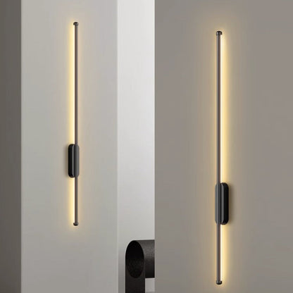 LED wandlamp aluminium 3000K zwart goud wandverlichting modern interieur gang woonkamer slaapkamer design verlichting