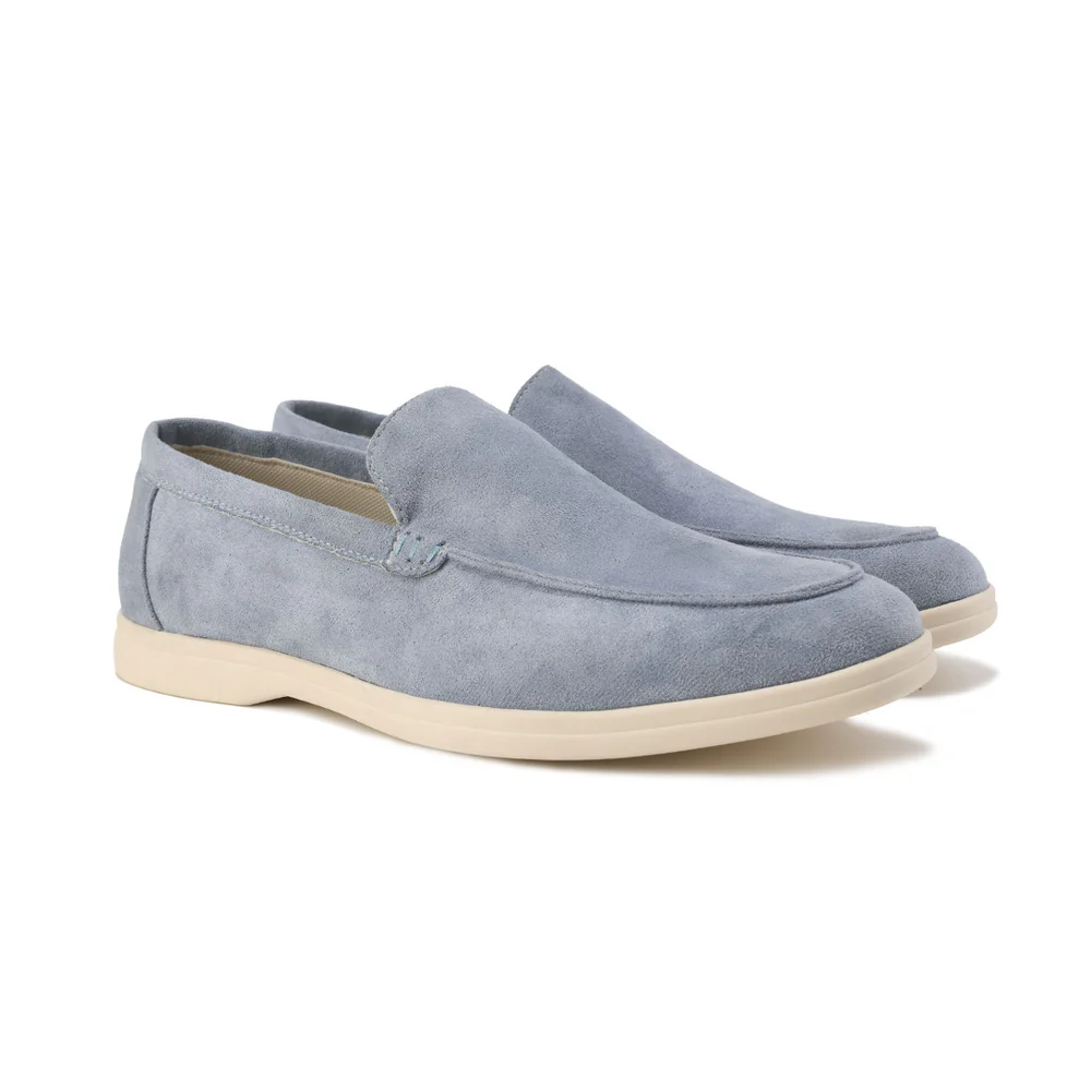 Suède Loafers voor Heren - Comfortabele Instappers Zool