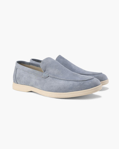 Herenschoenen Suède Loafers Elegante Zomerstijl