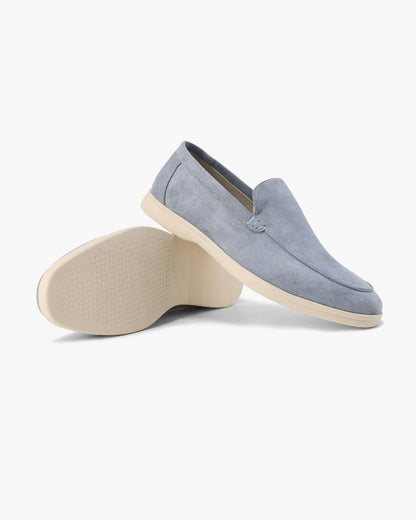 Herenschoenen Suède Loafers Elegante Zomerstijl