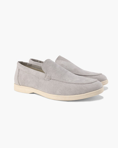 Herenschoenen Suède Loafers Elegante Zomerstijl
