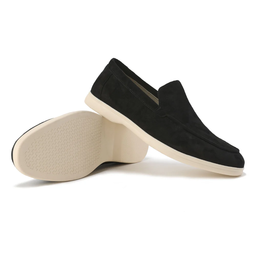 Suède Loafers voor Heren - Comfortabele Instappers Zool