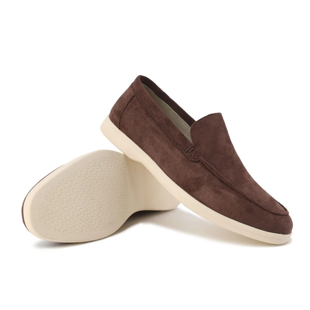 Suède Loafers voor Heren - Comfortabele Instappers Zool