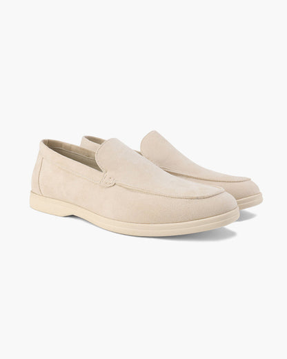 Herenschoenen Suède Loafers Elegante Zomerstijl