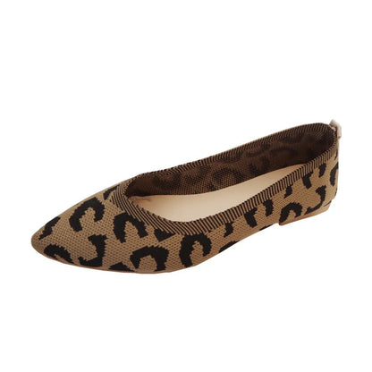 Leopardschoenen: Stijlvolle Dames Loafers met Leopard Print