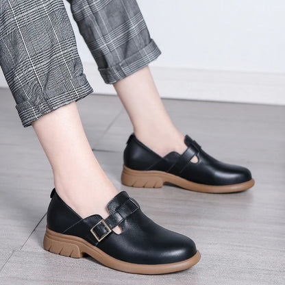 Lente Loafers voor Mannen Leer Comfortabel