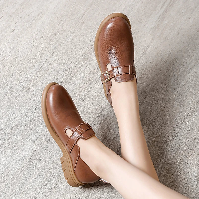 Lente Loafers voor Mannen Leer Comfortabel