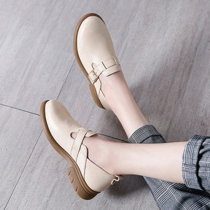 Lente Loafers voor Mannen Leer Comfortabel