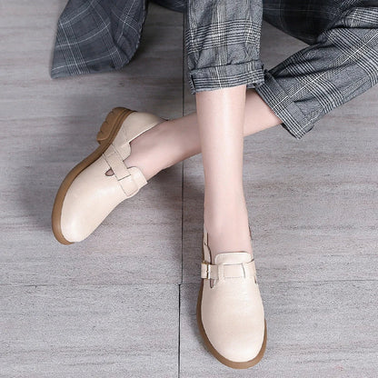 Lente Loafers voor Mannen Leer Comfortabel