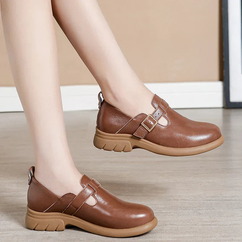 Lente Loafers voor Mannen Leer Comfortabel