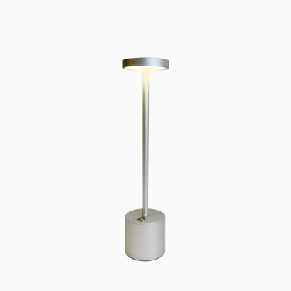 Tafellamp Draadloos Oplaadbaar LED Aluminium Dimbaar IP54 Buiten Binnen Terras