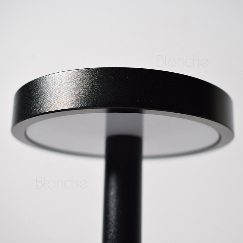 Tafellamp Draadloos Oplaadbaar LED Aluminium Dimbaar IP54 Buiten Binnen Terras