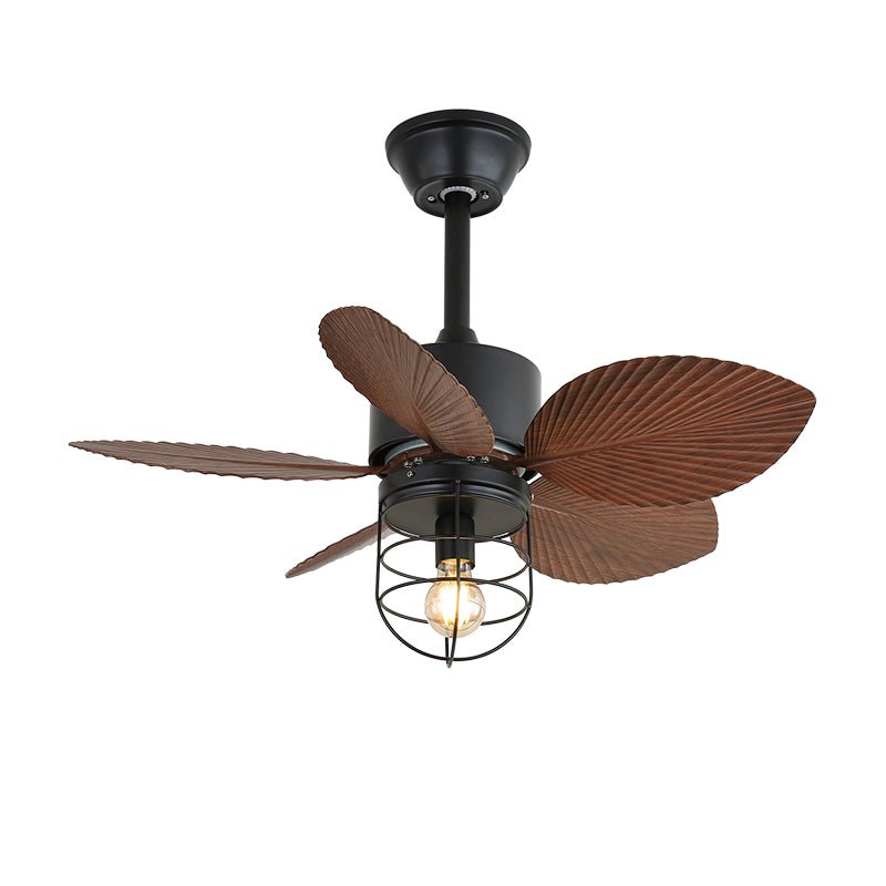 Industriële Plafondventilator met Verlichting – Regelbare Ventilatorlamp met Afstandsbediening voor Moderne Binnenruimtes