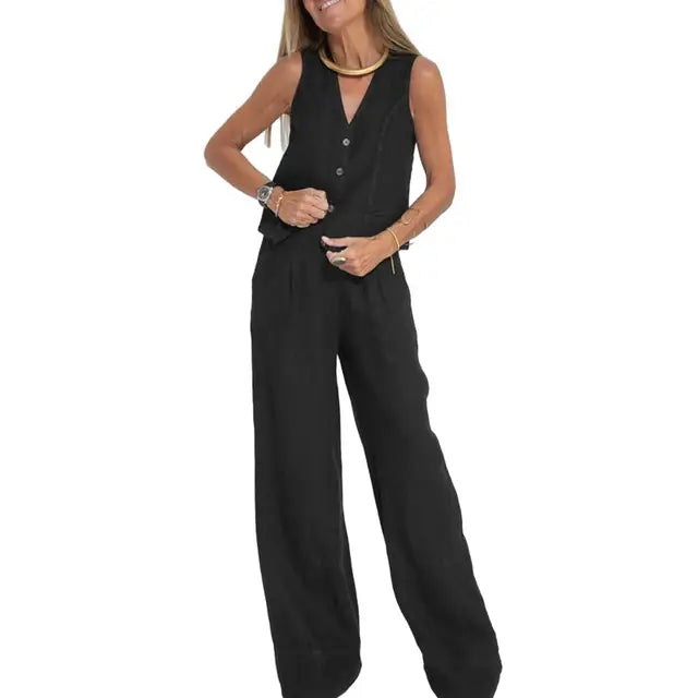 Loïs - Relaxed chic vest en broek voor elke gelegenheid
