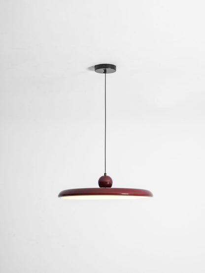 Ronde LED Hanglamp Lola – Minimalistisch Metaal & Acryl Disk Design – Dimbaar – Ø30/40/50cm – 3 Kleurtemperaturen – 150cm Verstelbare Kabel