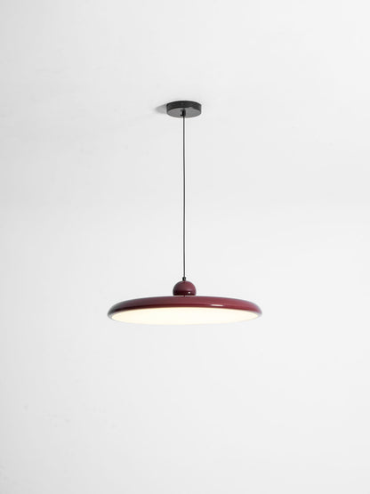Ronde LED Hanglamp Lola – Minimalistisch Metaal & Acryl Disk Design – Dimbaar – Ø30/40/50cm – 3 Kleurtemperaturen – 150cm Verstelbare Kabel