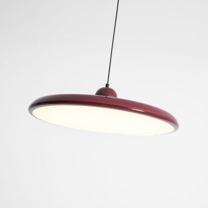 Ronde LED Hanglamp Lola – Minimalistisch Metaal & Acryl Disk Design – Dimbaar – Ø30/40/50cm – 3 Kleurtemperaturen – 150cm Verstelbare Kabel