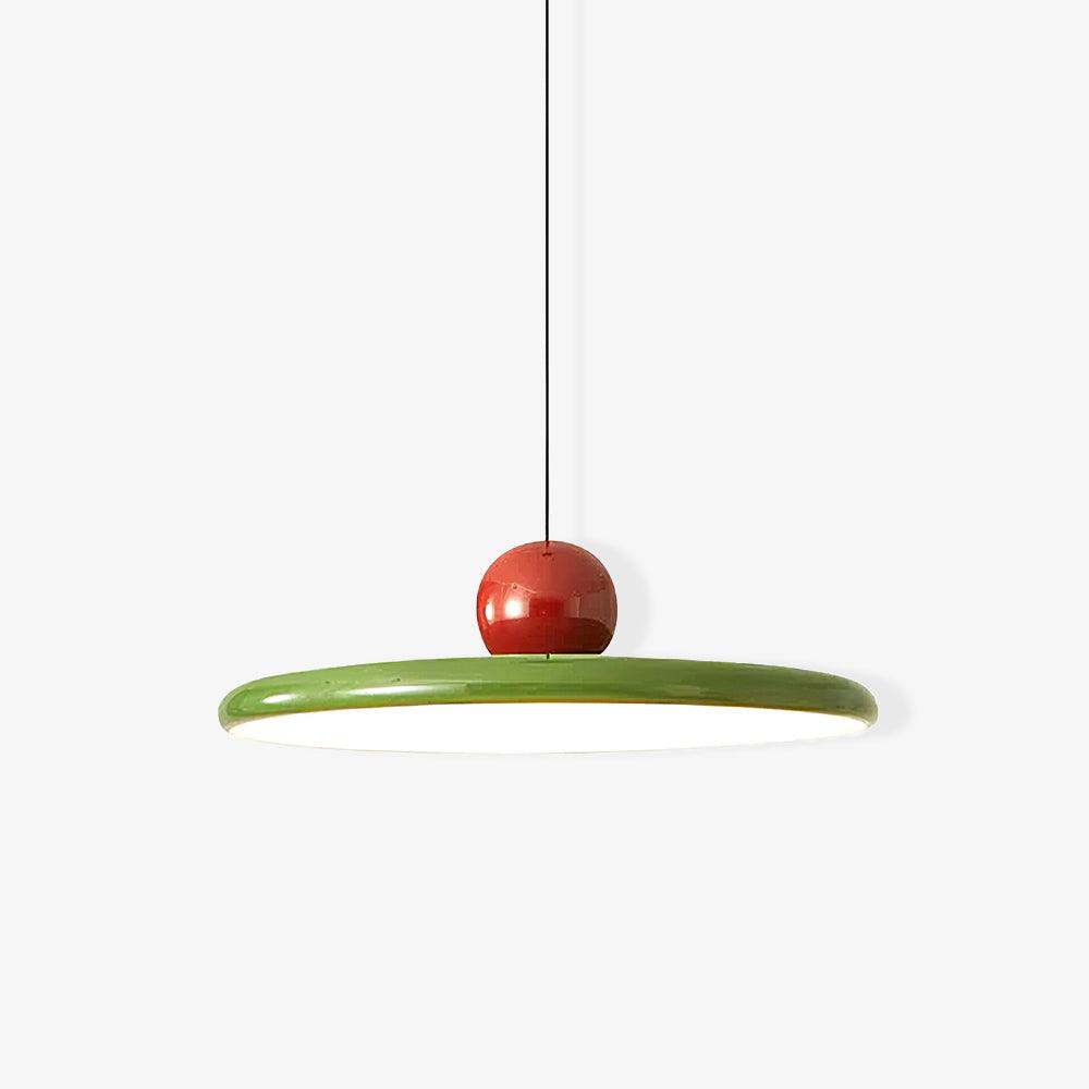Ronde LED Hanglamp Lola – Minimalistisch Metaal & Acryl Disk Design – Dimbaar – Ø30/40/50cm – 3 Kleurtemperaturen – 150cm Verstelbare Kabel