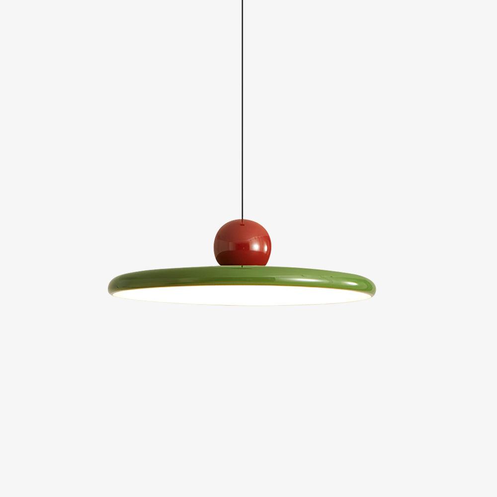 Ronde LED Hanglamp Lola – Minimalistisch Metaal & Acryl Disk Design – Dimbaar – Ø30/40/50cm – 3 Kleurtemperaturen – 150cm Verstelbare Kabel