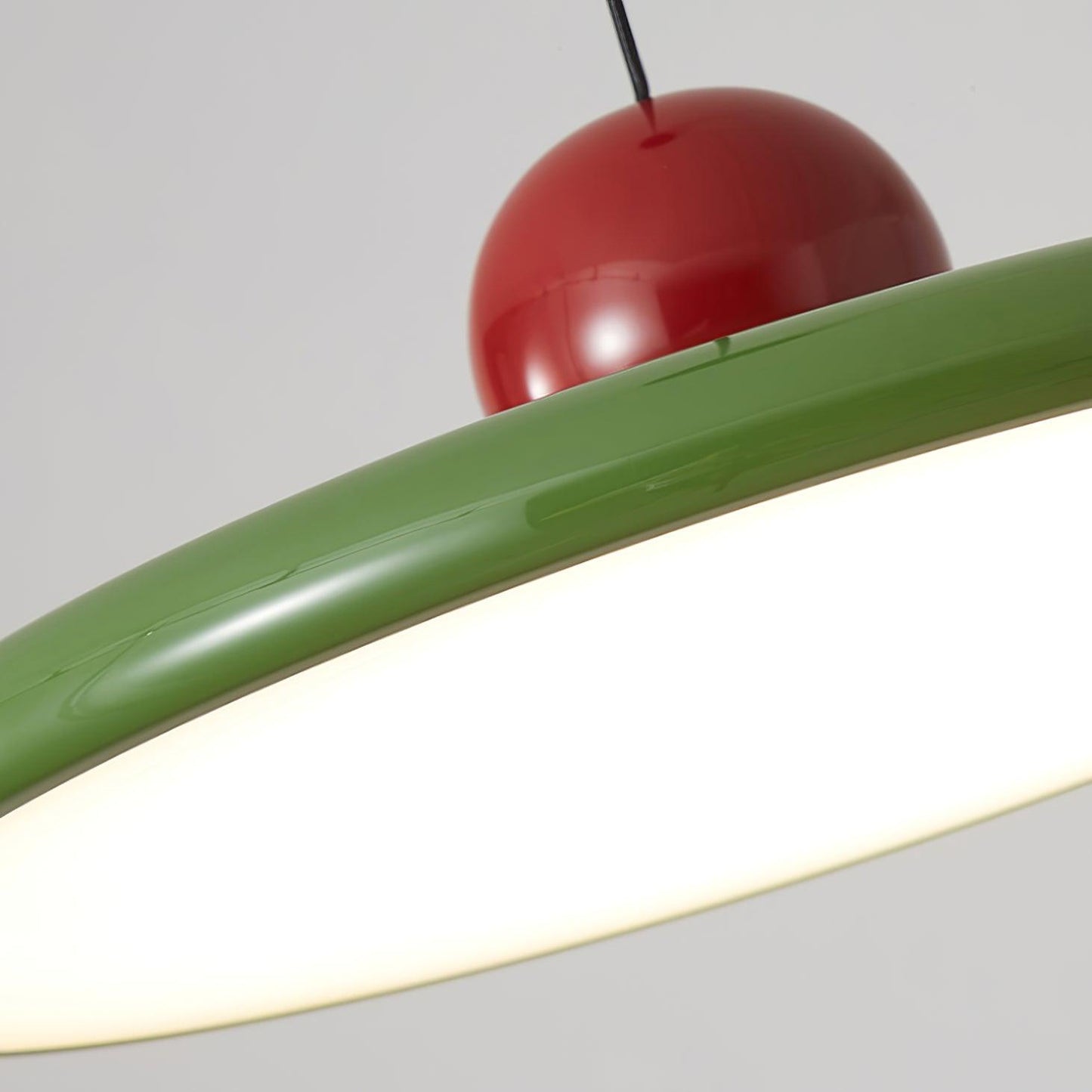Ronde LED Hanglamp Lola – Minimalistisch Metaal & Acryl Disk Design – Dimbaar – Ø30/40/50cm – 3 Kleurtemperaturen – 150cm Verstelbare Kabel