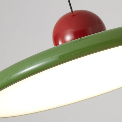 Ronde LED Hanglamp Lola – Minimalistisch Metaal & Acryl Disk Design – Dimbaar – Ø30/40/50cm – 3 Kleurtemperaturen – 150cm Verstelbare Kabel