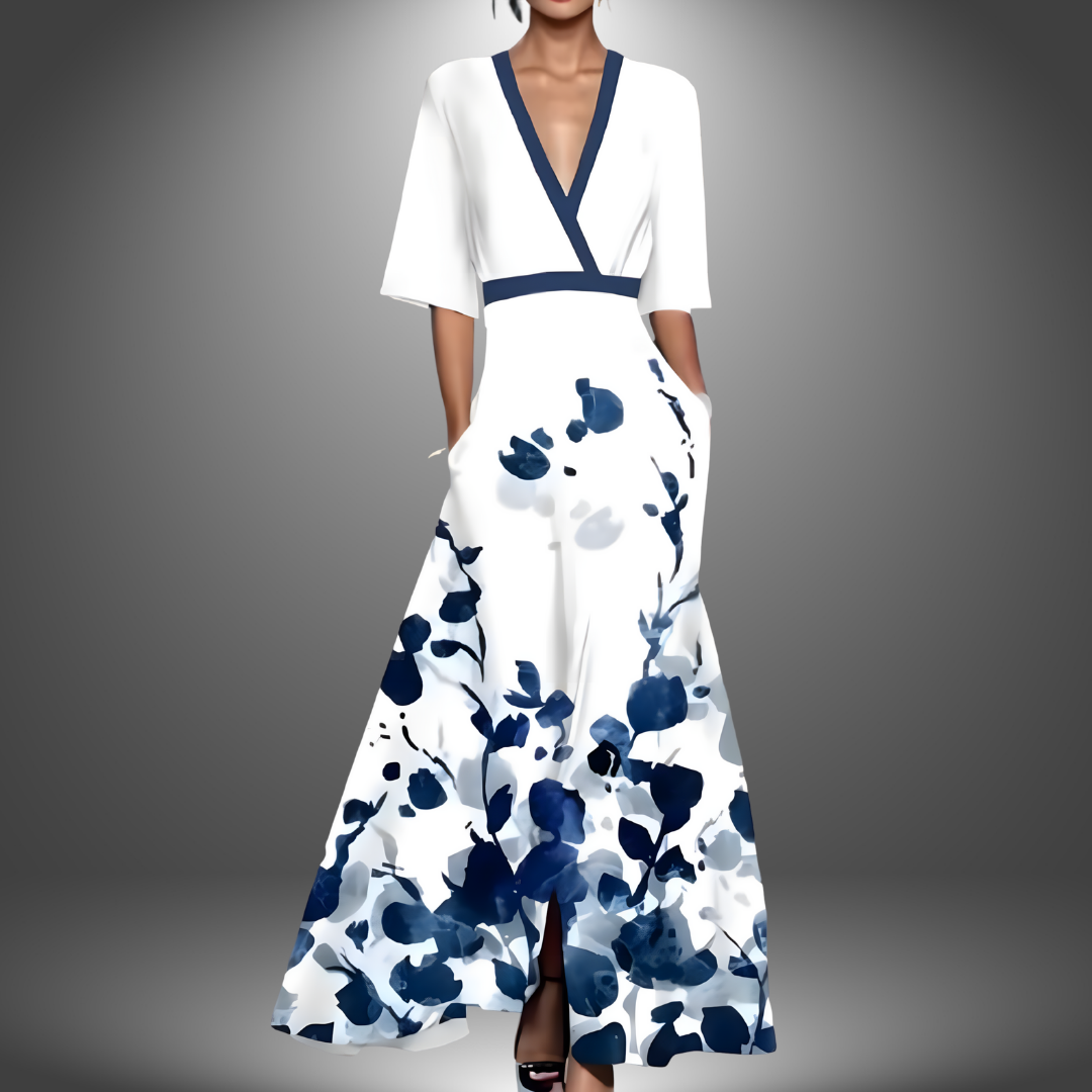 Lola | Bloemen Maxi-jurk voor Dames 1