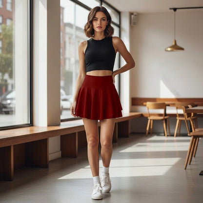 Tennisrokje met Short Geïntegreerd Comfy Sportief