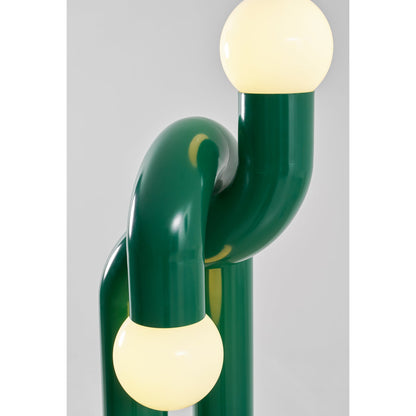 Moderne Staande Boogvorm Lamp met Twee Glazen Bollen – Decoratieve Dubbele Verlichting voor Woonkamer