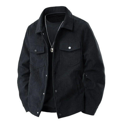 Corduroy Jas Heren Casual Warm en Comfortabel