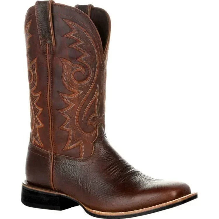 Heren Cowboylaarzen van PU-leer Comfortabel en Stoer - StudioMarella