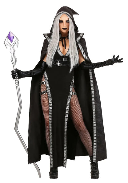Gothic Jurk met Kostuummouwen Lange Maxi Model - StudioMarella