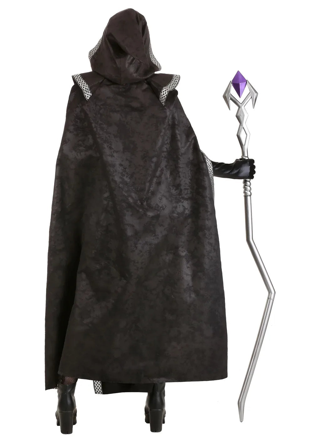 Gothic Jurk met Kostuummouwen Lange Maxi Model