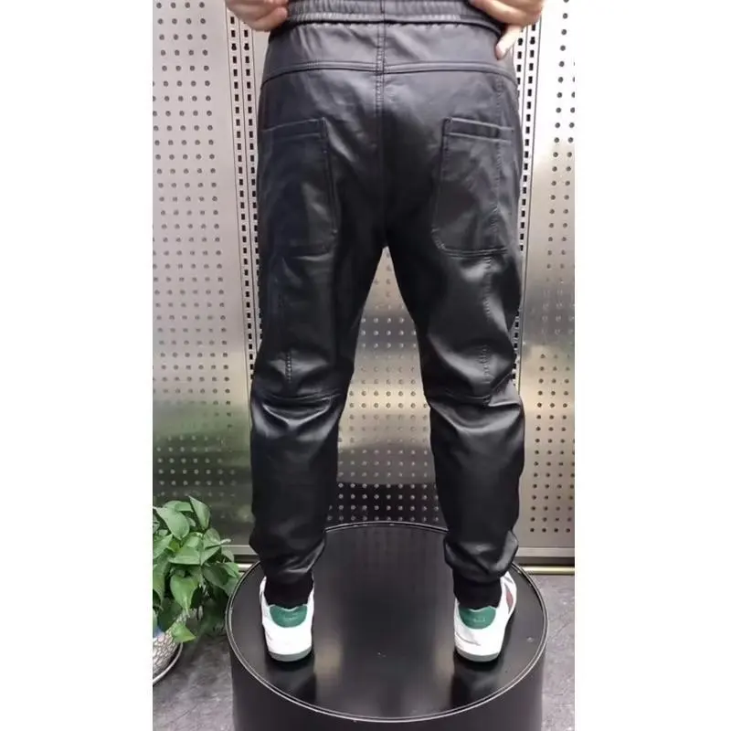 Lorenzo | Zwarte Leren Broek – Stijlvol, Stoer & Trendy Imitatieleren Look 1