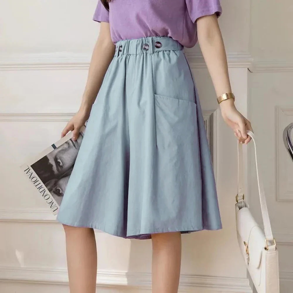 Hoge Taille Shorts Zomer Trendy Combineren