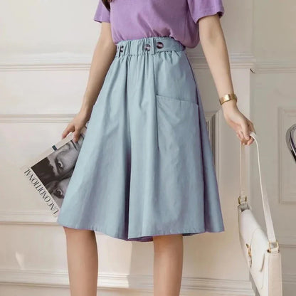 Hoge Taille Shorts Zomer Trendy Combineren